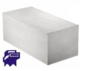 Блок газобетонный стеновой 625*250*250мм B 2 D 400кг/м3 Могилевский КСИ