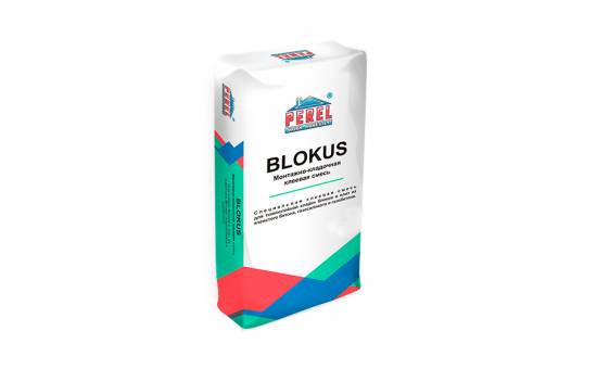Клеевая смесь PEREL Blokus 0340, 40 кг