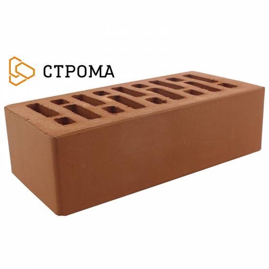 Кирпич Строма брянский утолщенный (терракотовый)