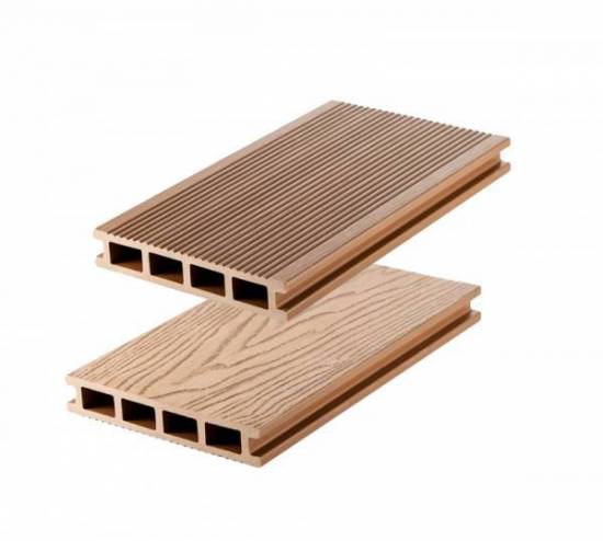 Террасная доска Cm Deking (Декинг) Vintage ДПК (пустотелая) 4000х140х25 мм, цвет OAK (дуб)