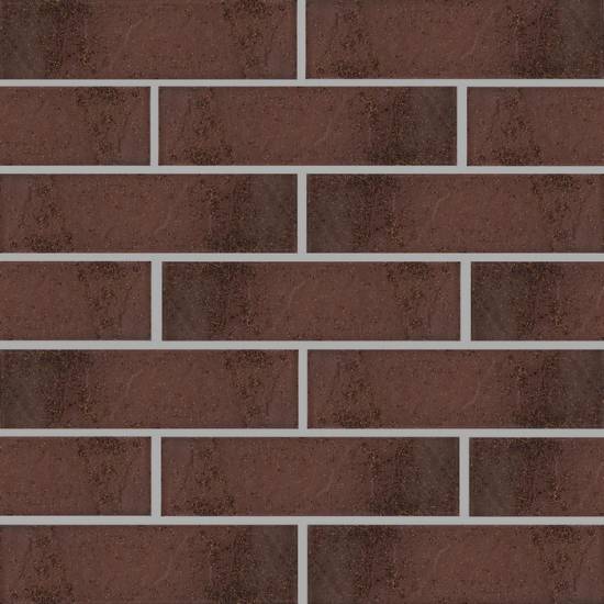 Фасадная клинкерная плитка Semir brown struktur, Paradyz