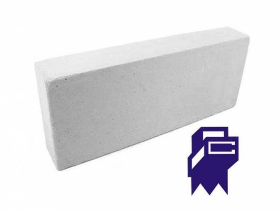 Блок газобетонный перегородочный 625*250*150мм B 2 D 400кг/м3 Могилевский КСИ