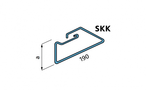 Хомут для кладки на ребро внутрь BAUT SKK 50-65-2