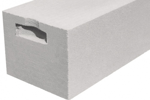 Газобетон H+H 375, D400, 375*250*625мм карманы, ровные грани